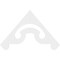 Ekena Millwork Pitch Northwest Architectural Grade PVC Gable Pediment, 72"W x 42"H x 1"P (14/12) GPP072X042X100NOR - alternate 3